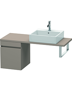 Duravit DuraStyle vasque DS532104343 40 x 47,8 cm, basalte mat, pour console, coulissant 2000