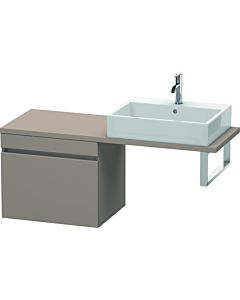 Duravit DuraStyle vasque DS532304343 60 x 47,8 cm, basalte mat, pour console, coulissant 2000