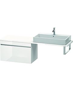 Duravit DuraStyle vanity unit DS532409143 80 x 47.8 cm, taupe / basalt matt, for console, 2000 pull-out