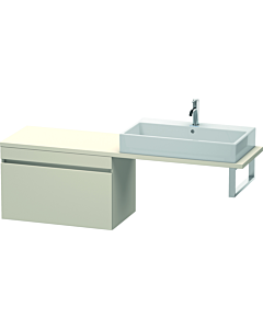 Duravit DuraStyle vanity unit DS532409191 80 x 47.8 cm, taupe, for console, 2000 pull-out