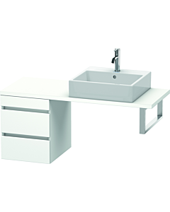 Duravit DuraStyle vanity unit DS532601818 40 x 47.8 cm, matt white, for console, 2 drawers