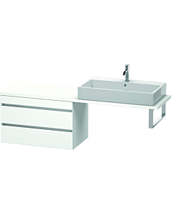 Duravit DuraStyle vanity unit DS532901818 80 x 47.8 cm, matt white, for console, 2 drawers
