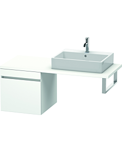 Duravit DuraStyle Waschtisch-Unterschrank DS533201818 50 x 54,8 cm, weiß matt, für Konsole, 1 Auszug