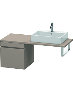 Duravit DuraStyle vasque DS533204343 50 x 54,8 cm, basalte mat, pour console, coulissant 2000