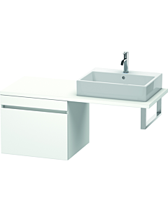 Duravit DuraStyle Waschtisch-Unterschrank DS533301818 60 x 54,8 cm, weiß matt, für Konsole, 1 Auszug
