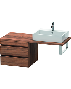 Duravit DuraStyle vanity unit DS533807979 60 x 54.8 cm, natural walnut, for console, 2 drawers