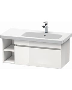 Duravit DuraStyle vanity unit DS639607543 93 x 44.8 cm, basin right, linen / basalt matt, 2000 pull-out