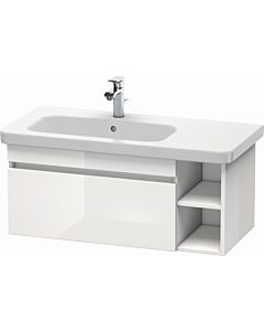 Duravit DuraStyle vasque DS639701843 93 x 44,8 cm, vasque à gauche, blanc mat / basalte mat, coulissant 2000