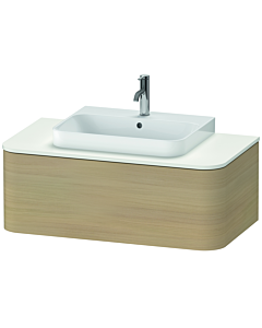 Duravit Happy D.2 Duravit match0 HP493107171 35,4 x 100 x 55 cm, coulissant 2000 , console, pour meuble vasque, chêne méditerranéen