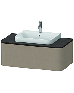Duravit Happy D.2 Duravit match0 HP493107575 35,4 x 100 x 55 cm, coulissant 2000 , console, pour meuble vasque, lin