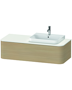 Duravit Happy D.2 Duravit Happy D.2 HP4932R7171 35.4 x 130 x 55 cm, 2000 pull-out, for furniture washbasin, right, Mediterranean oak