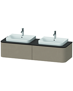 Duravit Happy D.2 Duravit Happy D.2 HP4936B7575 35.4 x 160 x 55 cm, 2 pull-outs, for furniture washbasin, on both sides, linen