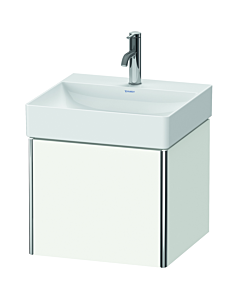 Duravit XSquare Meuble sous lavabo XS405903636 48,4x39,7x46cm, 1 tiroir, blanc mat