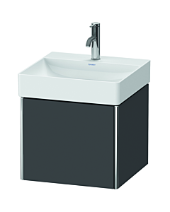 Duravit XSquare Waschtisch-Unterschrank XS405904949 48,4x39,7x46cm, 1 Auszug, Graphit matt