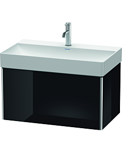Duravit XSquare XS406204040 78,4x39,7x46cm, coulissant 2000 , noir brillant