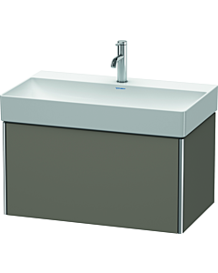 Duravit XSquare Duravit XSquare XS406209090 78.4x39.7x46cm, 2000 pull-out, Flannel Grey seidenmatt