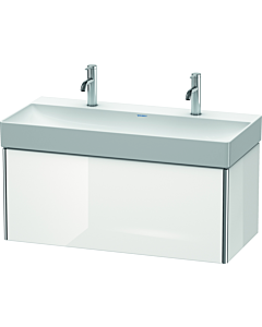 Duravit XSquare Duravit XS406302222 98,4x39,7x46cm, 2000 coulissant, blanc brillant