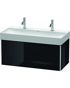 Duravit XSquare Duravit XSquare XS406304040 98.4x39.7x46cm, 2000 pull-out, black high gloss