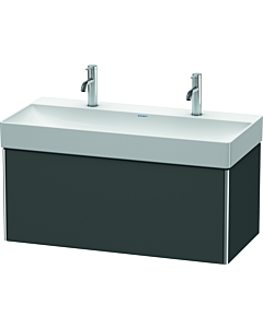 Duravit XSquare Duravit XSquare XS406304949 98.4x39.7x46cm, 2000 pull-out, Graphit matt
