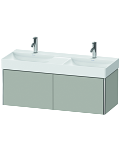 Duravit XSquare Waschtisch-Unterschrank XS406400707 118,4x39,7x46cm, 2 Auszüge, Betongrau matt