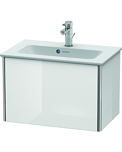 Duravit XSquare Waschtisch-Unterschrank XS406502222 61x40x38,8cm, 1 Auszug, weiß hochglanz