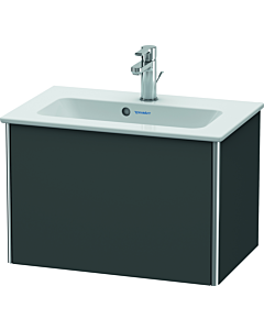Duravit Meuble sous Duravit XSquare XS406504949 61x40x38,8cm, 1 tiroir, graphite mat