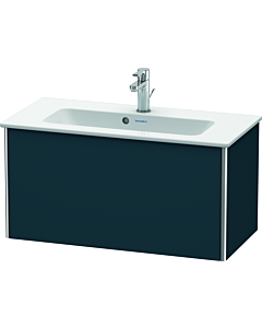 Duravit XSquare Waschtisch-Unterschrank XS406609898 81x40x38,8cm, 1 Auszug, Nachtblau seidenmatt