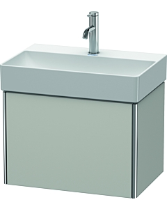 Duravit Meuble sous Duravit XSquare XS406700707 58,4x39,7x39cm, 1 tiroir, gris béton mat