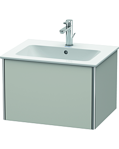 Duravit XSquare Waschtisch-Unterschrank XS407100707 61x40x47,8cm, 1 Auszug, Betongrau matt