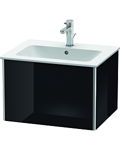 Duravit XSquare Waschtisch-Unterschrank XS407104040 61x40x47,8cm, 1 Auszug, schwarz hochglanz