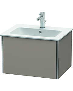 Duravit Meuble sous Duravit XSquare XS407104343 61x40x47,8cm, 1 tiroir, basalte mat
