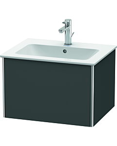 Duravit Meuble sous Duravit XSquare XS407104949 61x40x47,8cm, 1 tiroir, graphite mat