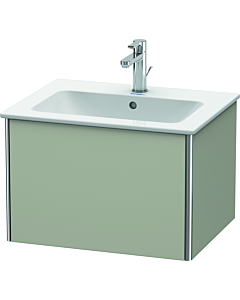 Duravit XSquare Duravit lavabo XS407106060 61x40x47,8cm, 1 tiroir, fini taupe satiné
