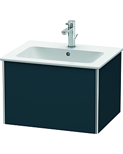 Duravit XSquare Waschtisch-Unterschrank XS407109898 61x40x47,8cm, 1 Auszug, Nachtblau seidenmatt