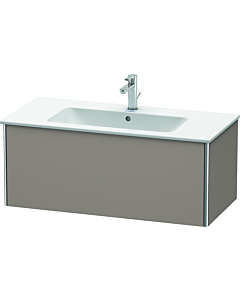 Duravit XSquare Waschtisch-Unterschrank XS407304343 101x40x47,8cm, 1 Auszug, Basalt matt