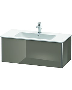 Duravit XSquare Duravit XSquare XS407308989 101x40x47.8cm, 2000 pull-out, Flannel Grey hochglanz