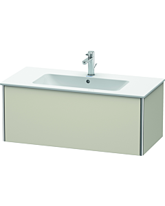 Duravit XSquare Waschtisch-Unterschrank XS407309191 101x40x47,8cm, 1 Auszug, Taupe
