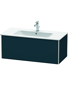 Duravit XSquare Waschtisch-Unterschrank XS407309898 101x40x47,8cm, 1 Auszug, Nachtblau seidenmatt