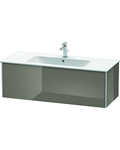Duravit XSquare Duravit XSquare XS407408989 121x40x47.8cm, 2000 pull-out, Flannel Grey hochglanz