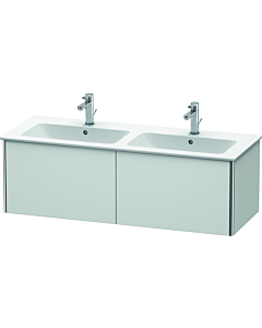Duravit Meuble sous Duravit XSquare XS407503636 128x40x47,8cm, 2 tiroirs, blanc