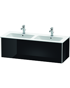 Duravit XSquare Duravit XSquare XS407504040 128x40x47,8cm, 2 drawers, black high gloss