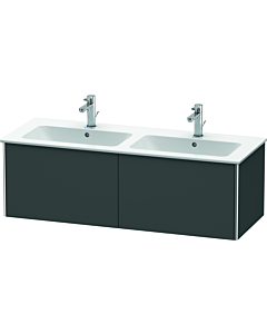 Duravit XSquare Duravit XSquare XS407504949 128x40x47,8cm, 2 pull-outs, graphite matt