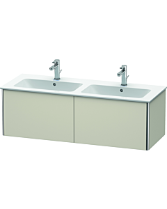 Duravit XSquare Duravit XSquare XS407509191 128x40x47,8cm, 2 pull-outs, taupe