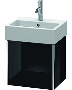 Duravit XSquare Waschtisch-Unterschrank XS4090L4040 43,4x39,7x34cm, Tür links, schwarz hochglanz