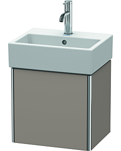 Duravit Meuble sous Duravit XSquare XS4090L4343 43,4x39,7x34cm, porte gauche, mat basalte