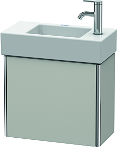 Duravit Meuble sous Duravit XSquare XS4091L0707 48,4x39,7x24cm, porte à gauche, béton gris mat