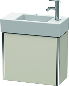 Duravit XSquare Waschtisch-Unterschrank XS4091L9191 48,4x39,7x24cm, Tür links, Taupe