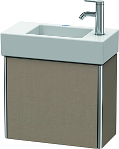 Duravit XSquare Waschtisch-Unterschrank XS4091R7575 48,4x39,7x24cm, Tür rechts, Leinen