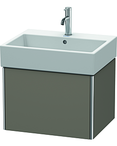 Duravit XSquare Waschtisch-Unterschrank XS409309090 58,4x39,7x46cm, 1 Auszug, Flannel Grey seidenmatt