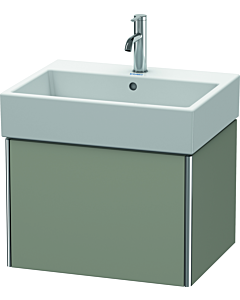 Duravit XSquare Waschtisch-Unterschrank XS409309292 58,4x39,7x46cm, 1 Auszug, Steingrau seidenmatt